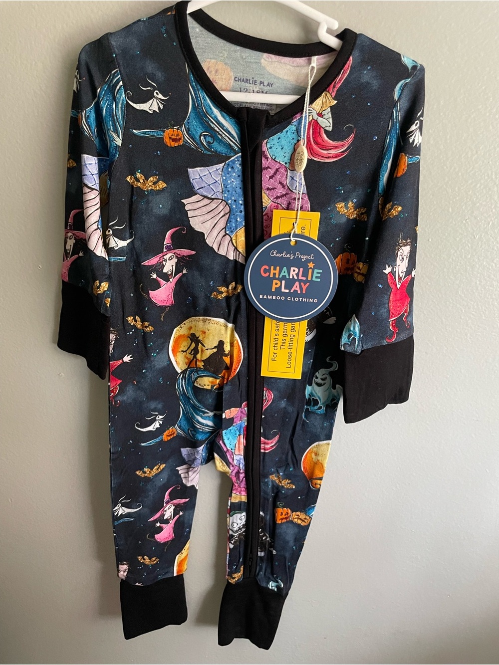12/18 Months Charlie’s Project Nightmare Before Christmas Zippy